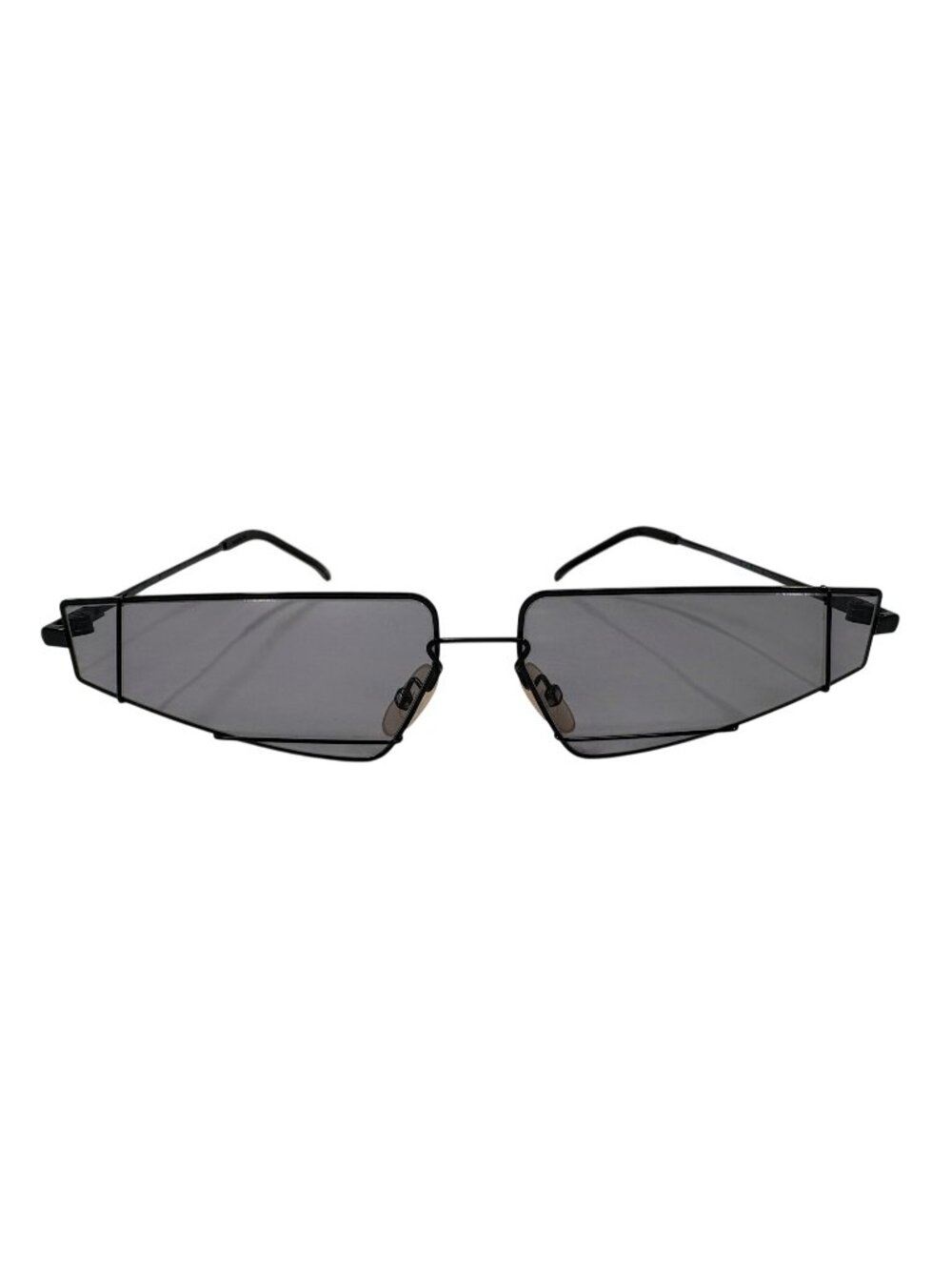 FENDI FF-M0054-S Futuristic Sunglasses in Black